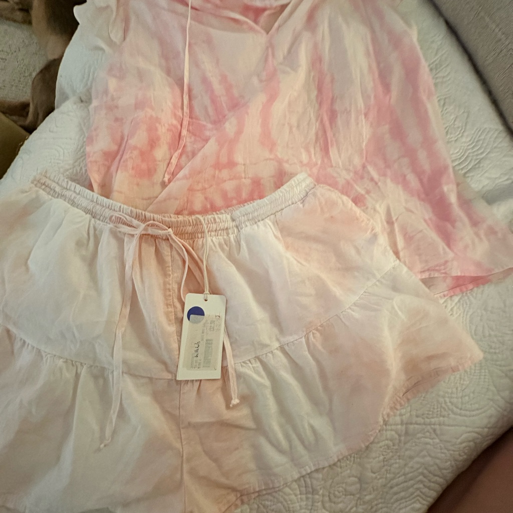 Stark X Pink Tie-Dye Dreamy Matching Set